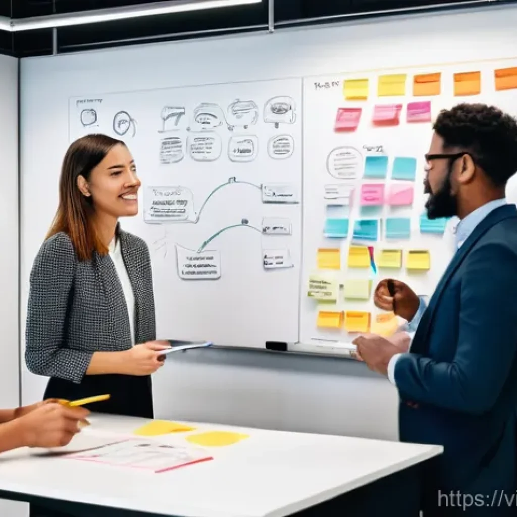 디자인 씽킹을 활용한 문제 해결 사례 - **Empathy & User Understanding:**
    "A diverse group of five people, including men and women of va...